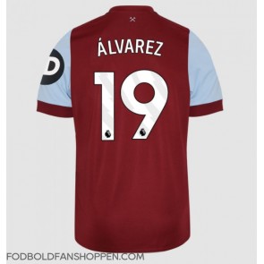 West Ham United Edson Alvarez #19 Hjemmebanetrøje 2023-24 Kortærmet